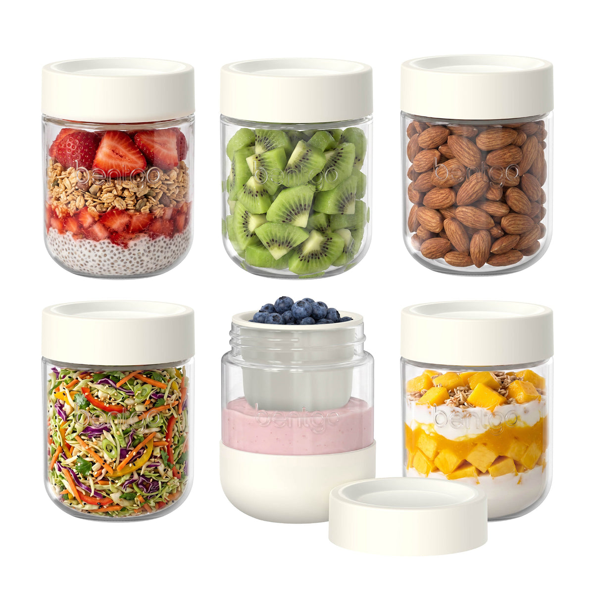 Bentgo Glass Food Jar Set (14-Piece)