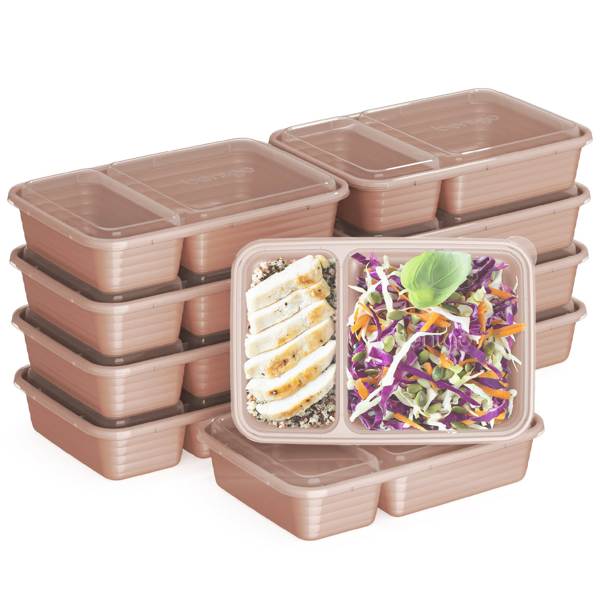Bentgo Prep 2-Compartment Meal Prep Containers (20-Piece)