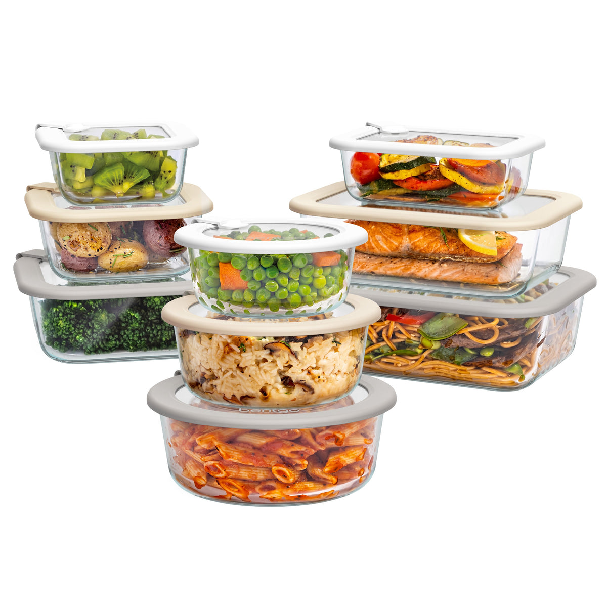Bentgo Signature Glass Food Storage Set (18-Piece)