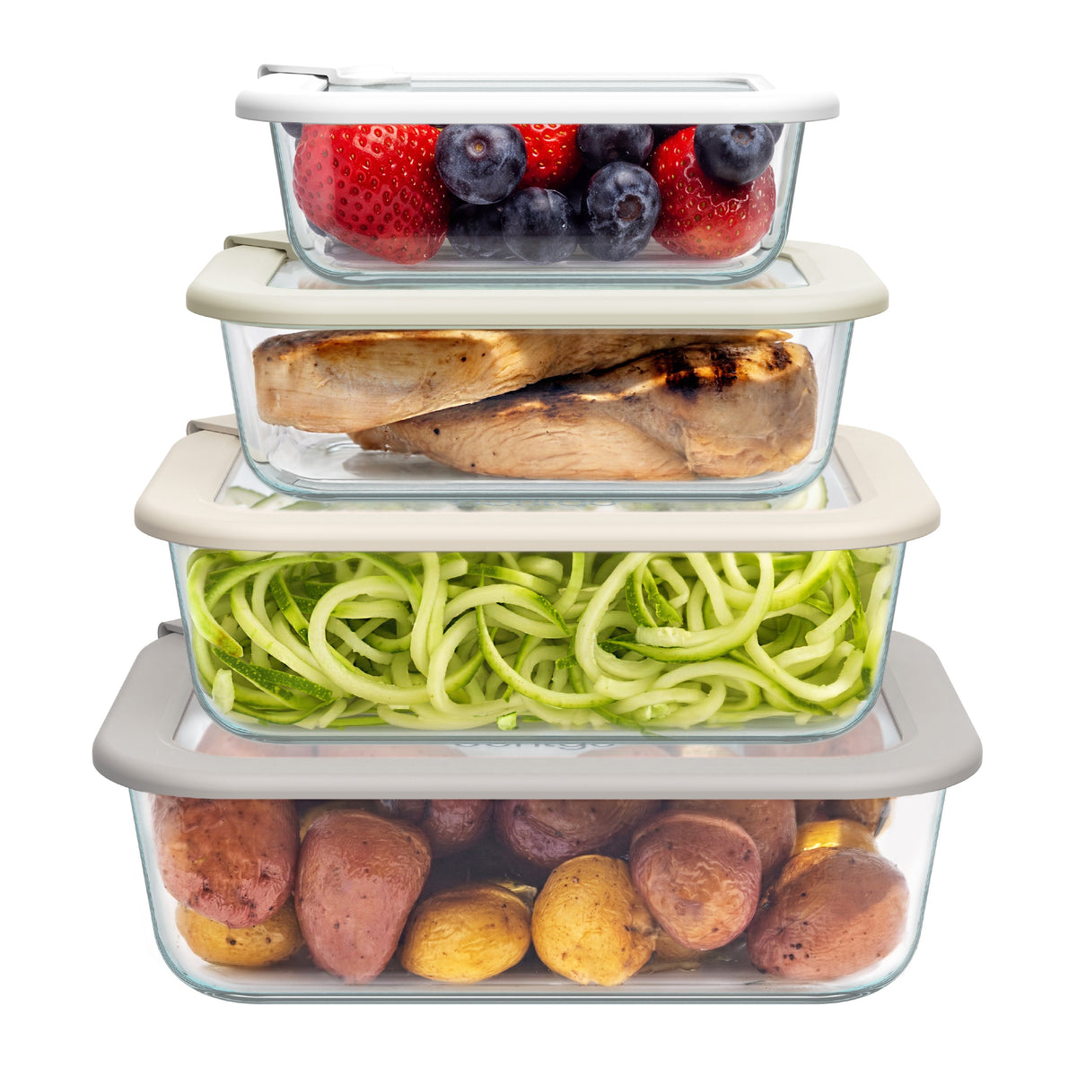 Bentgo Signature Glass Food Storage Set (8-Piece)